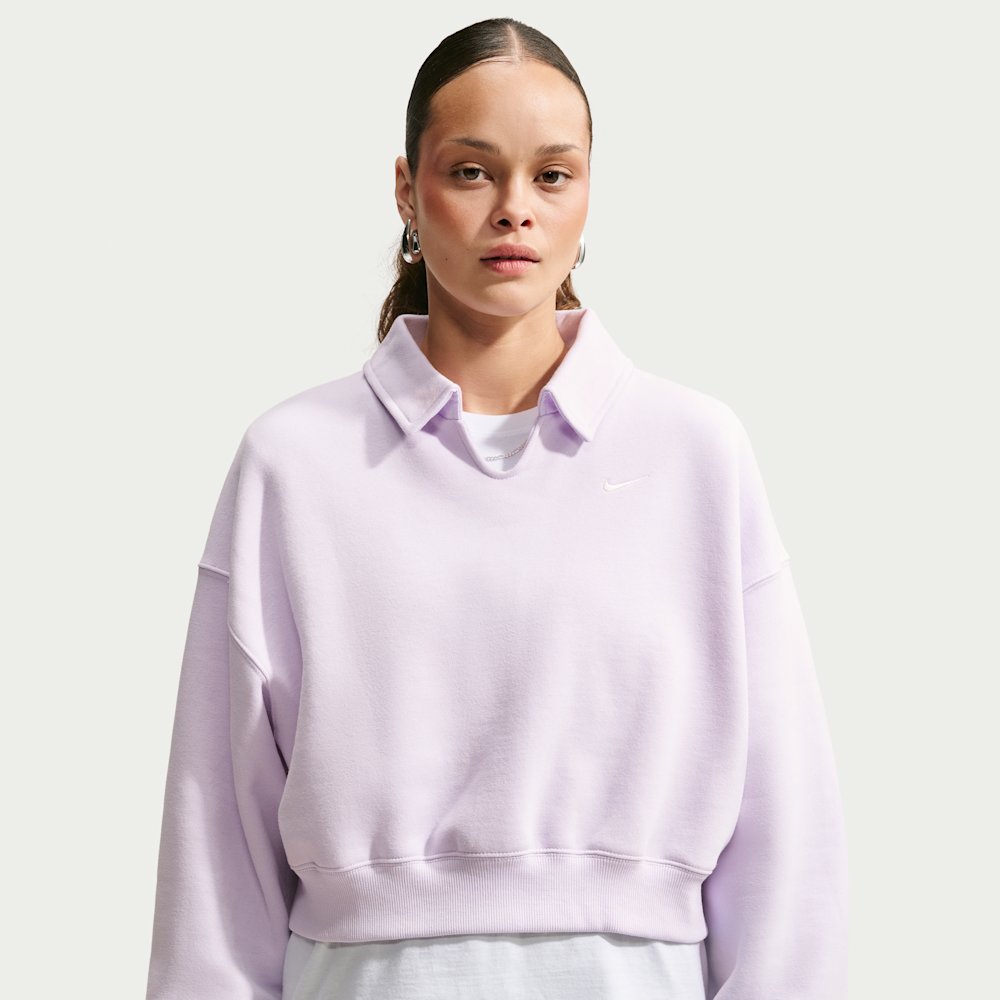 Поло женское Nike Studio Fleece Medium Weight