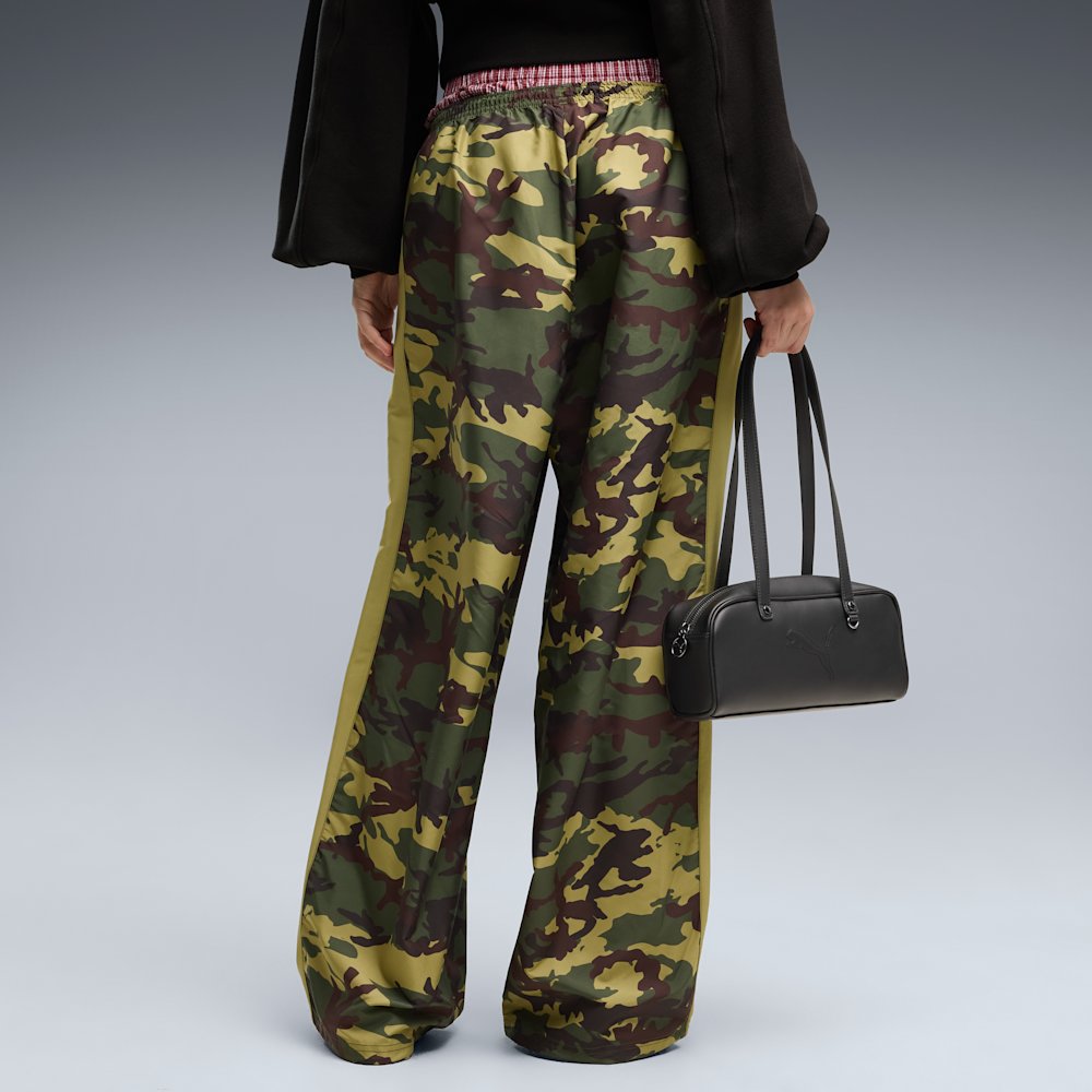 Брюки женские PUMA Street Glam Relaxed Camo