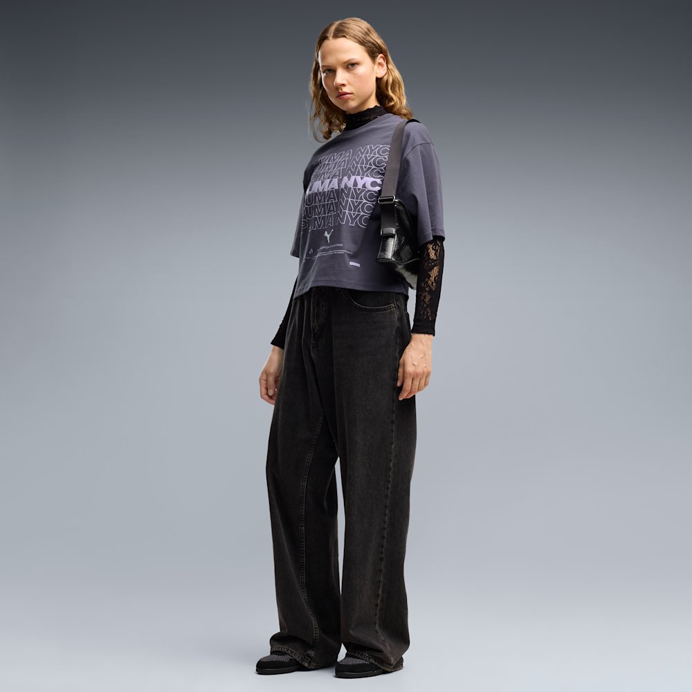 Футболка женская PUMA NYC Oversized Graphic
