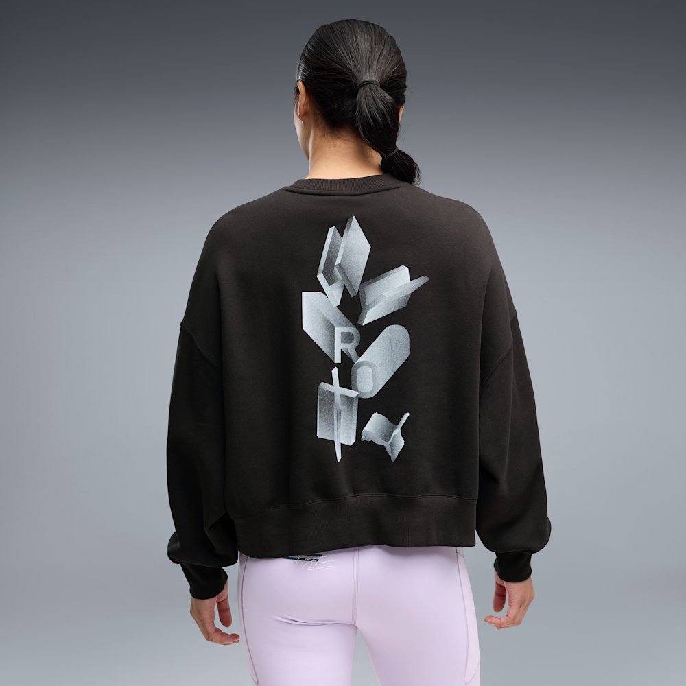 Свитшот женский PUMA x HYROX Heavyweight Crew