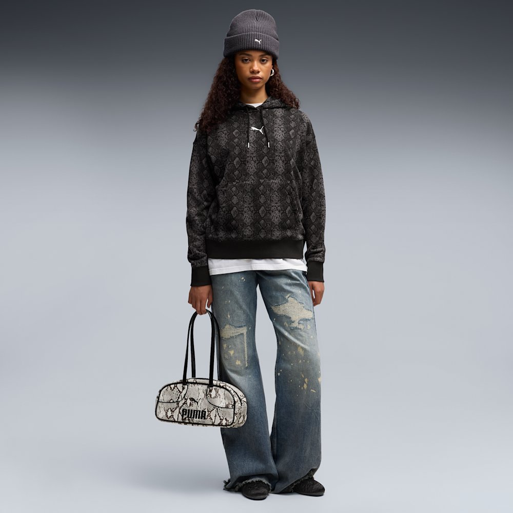 Худи женское PUMA Snake Pack Printed Relaxed