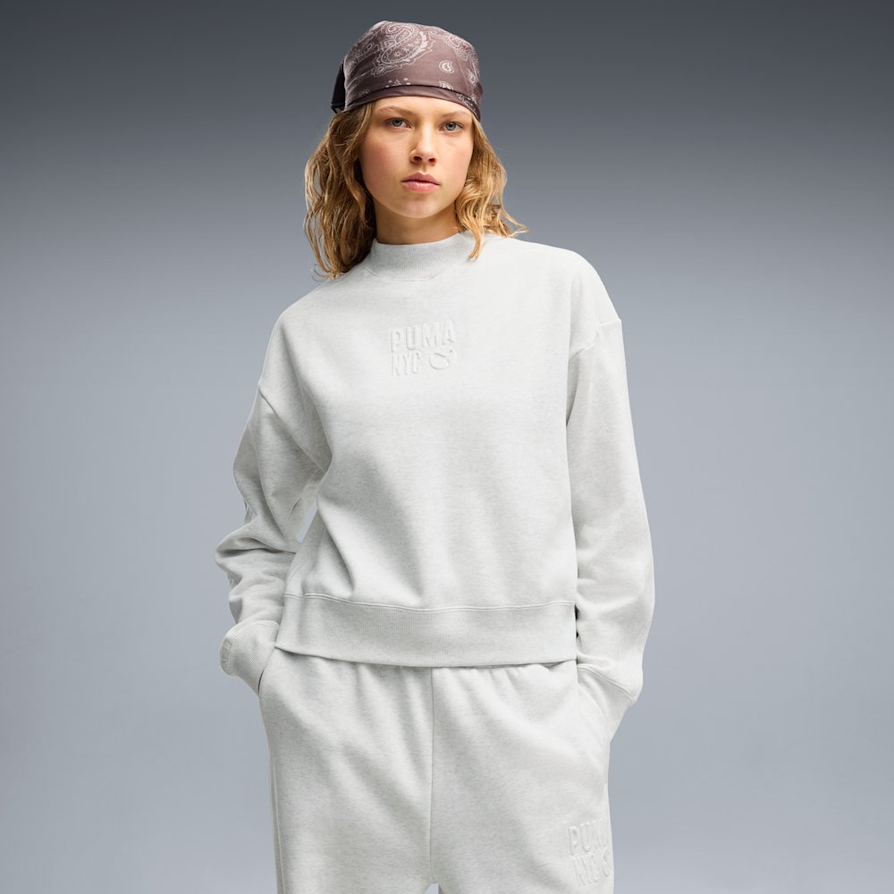 Свитшот женский PUMA NYC Mock Neck