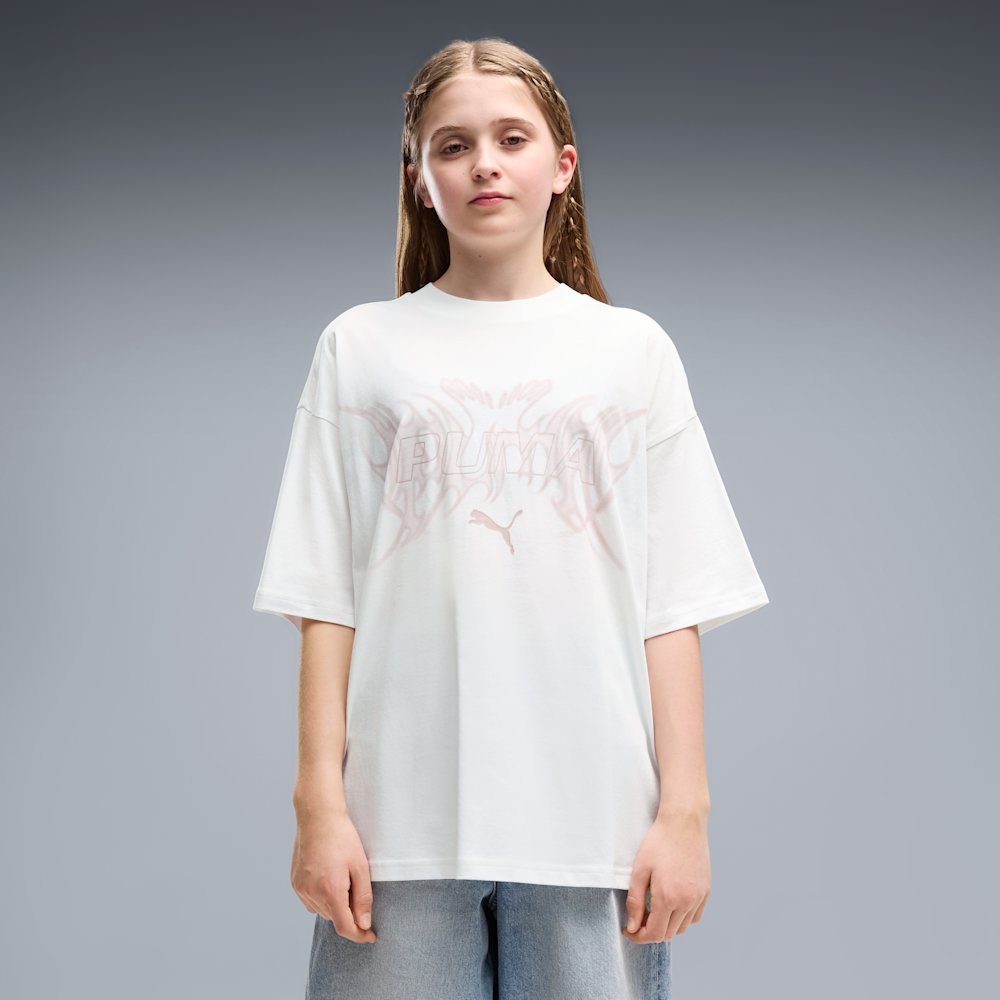Футболка детская PUMA Midnight Shadow Oversized Graphic