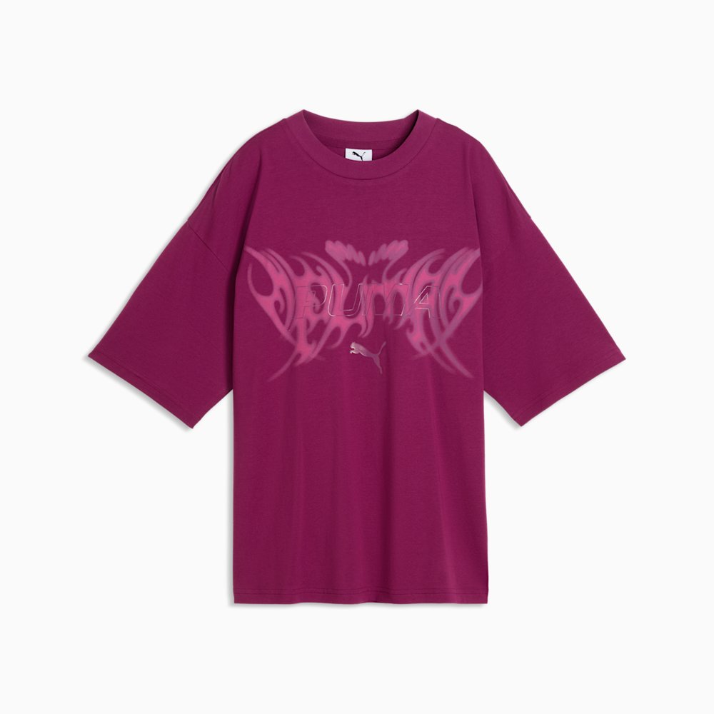 Футболка детская PUMA Midnight Shadow Oversized Graphic