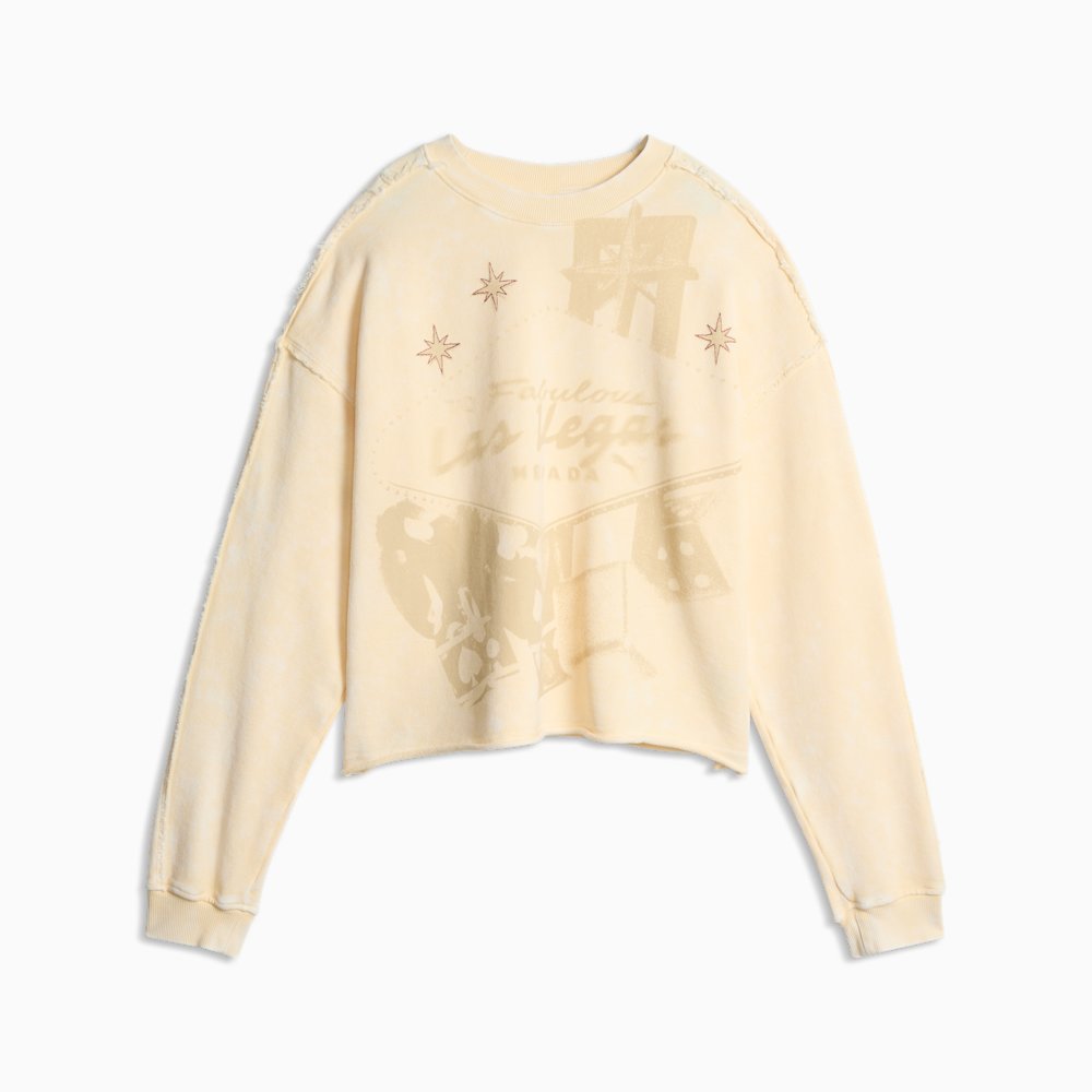 Свитшот женский PUMA Las Vegas Relaxed Crew