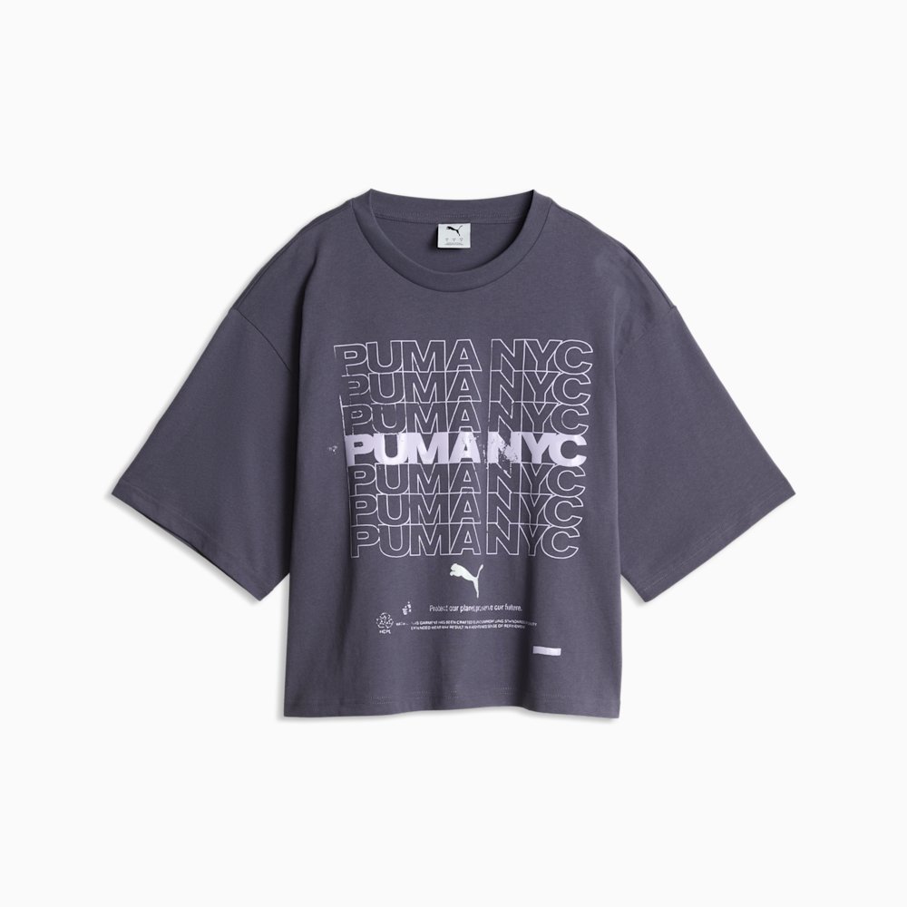 Футболка женская PUMA NYC Oversized Graphic