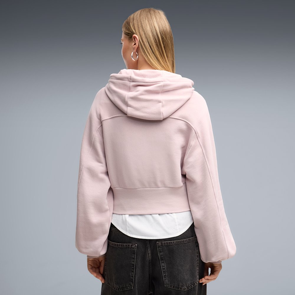 Худи женское PUMA Essentials Cropped Balloon Sleeve