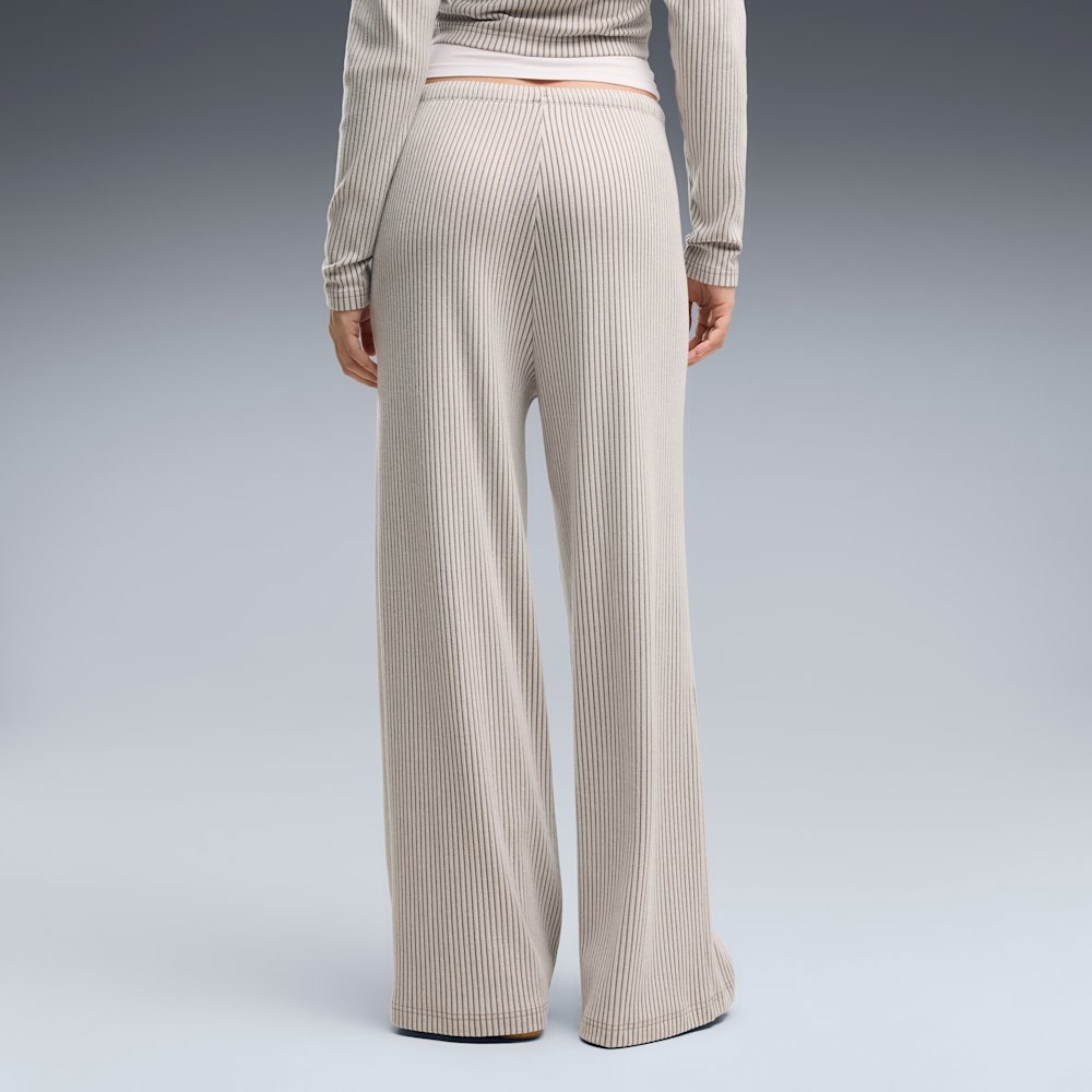 Брюки женские PUMA Essentials Ribbed Wide Leg
