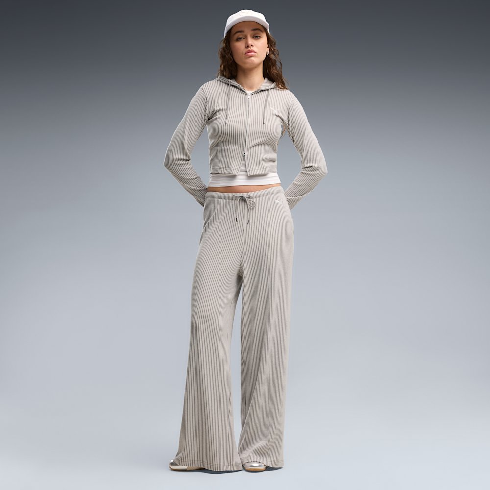 Брюки женские PUMA Essentials Ribbed Wide Leg