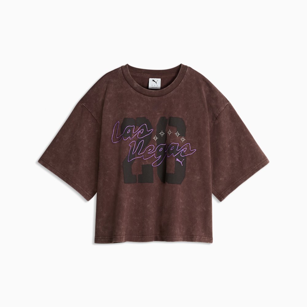 Футболка женская PUMA Las Vegas Oversized Graphic