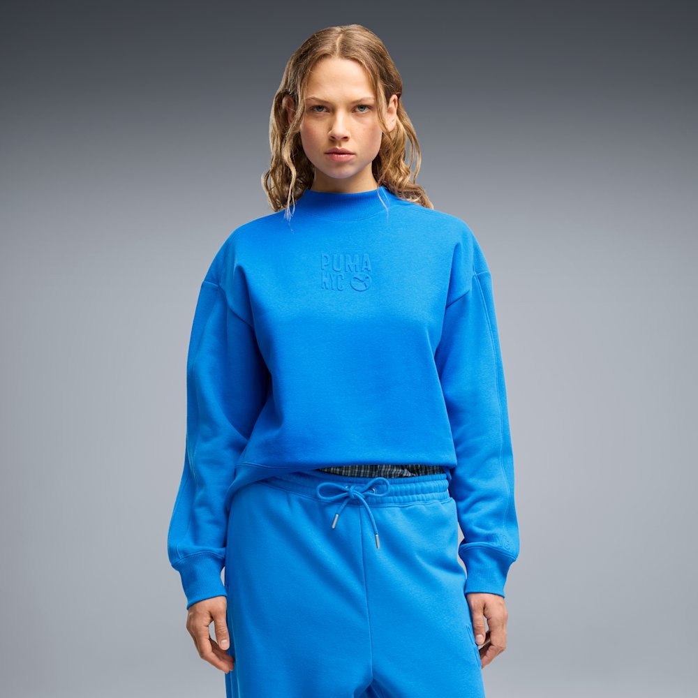 Свитшот женский PUMA NYC Mock Neck