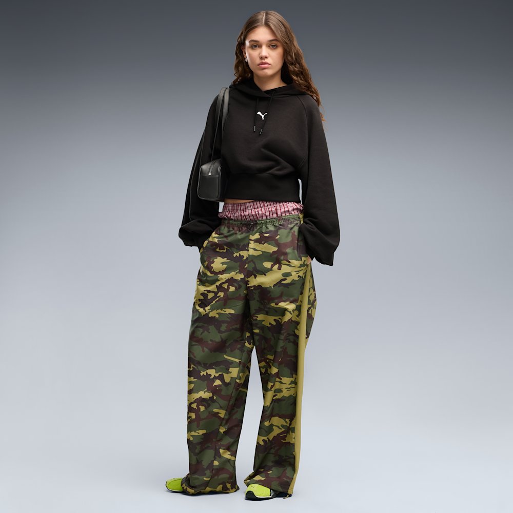 Брюки женские PUMA Street Glam Relaxed Camo