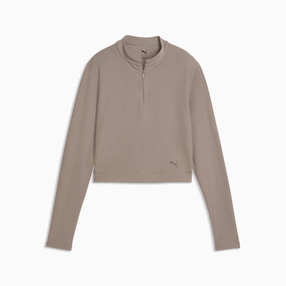 Топ женский PUMA Cloudspun Quarter-Zip Training