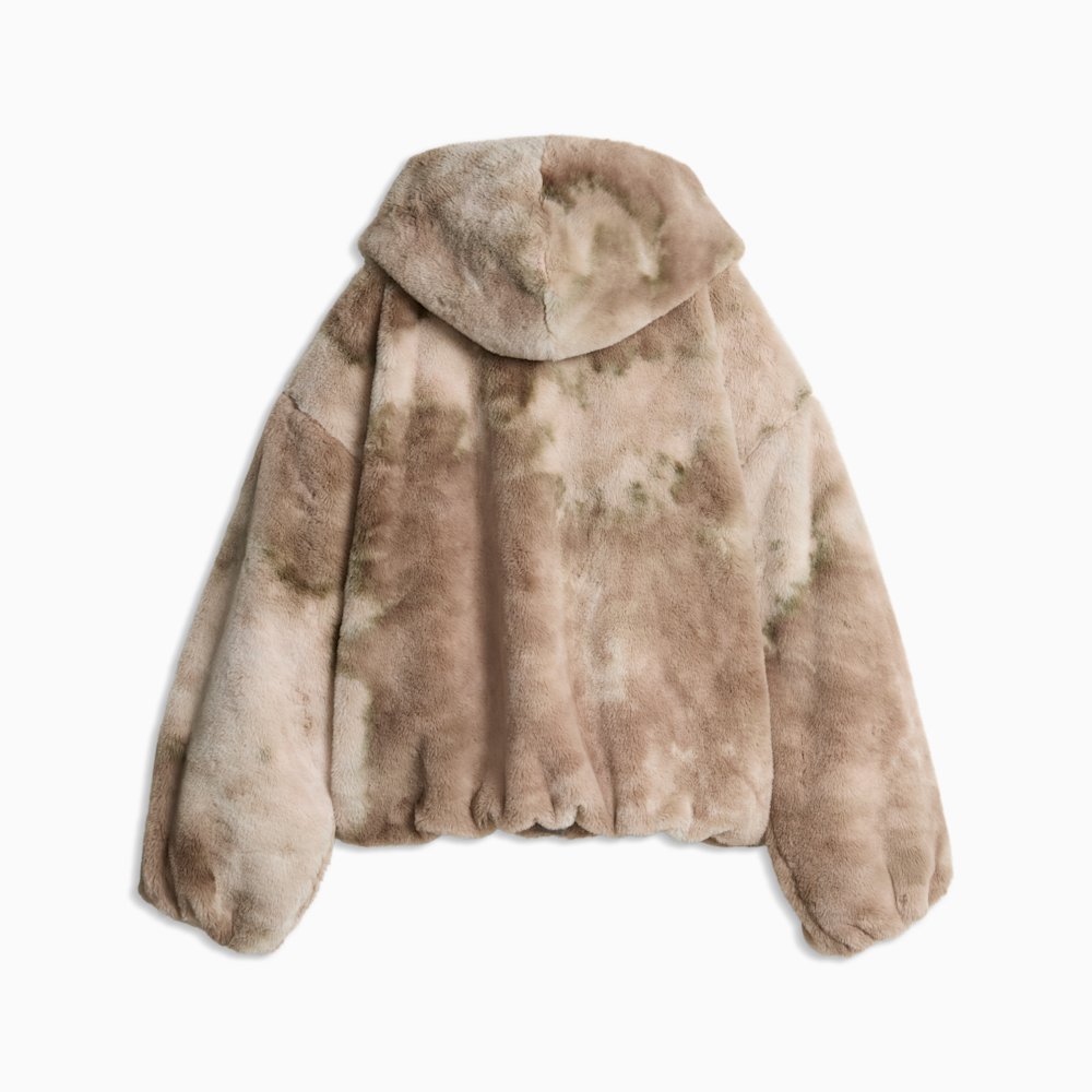 Куртка женская PUMA Street Glam Oversized Fleece