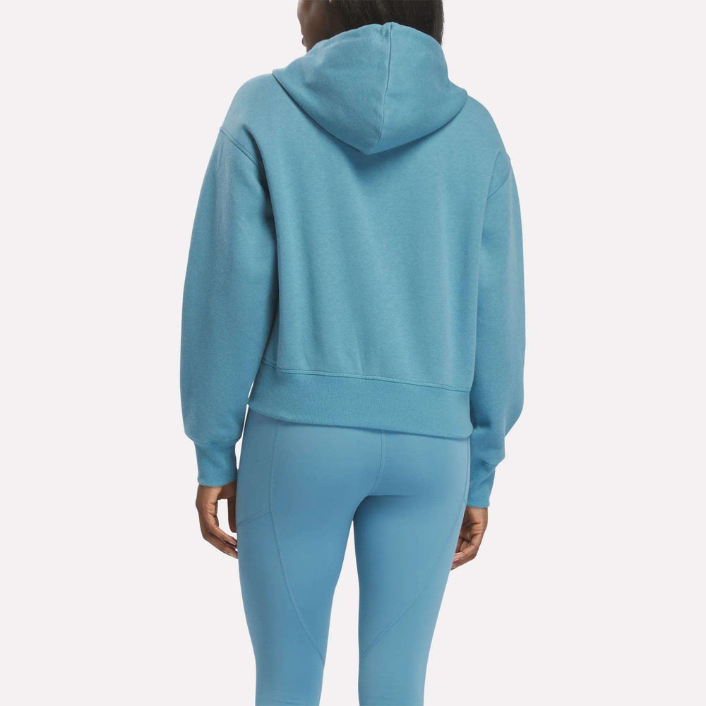 Худи женское Reebok Cropped Full-Zip