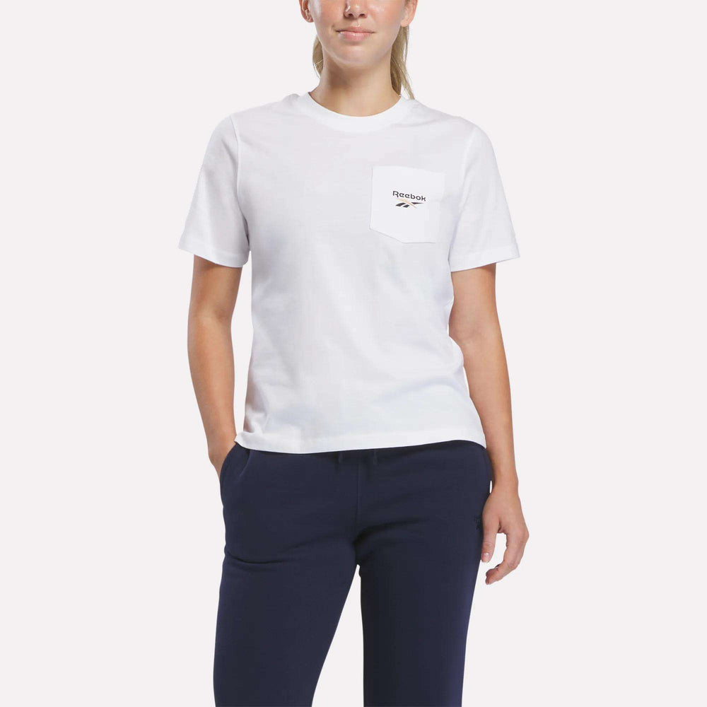 Футболка женская Reebok Logo Pocket