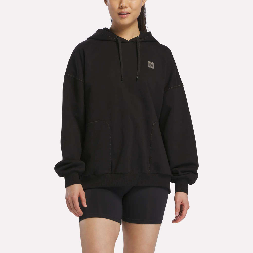 Худи женское Reebok Relaxed Fleece Graphic