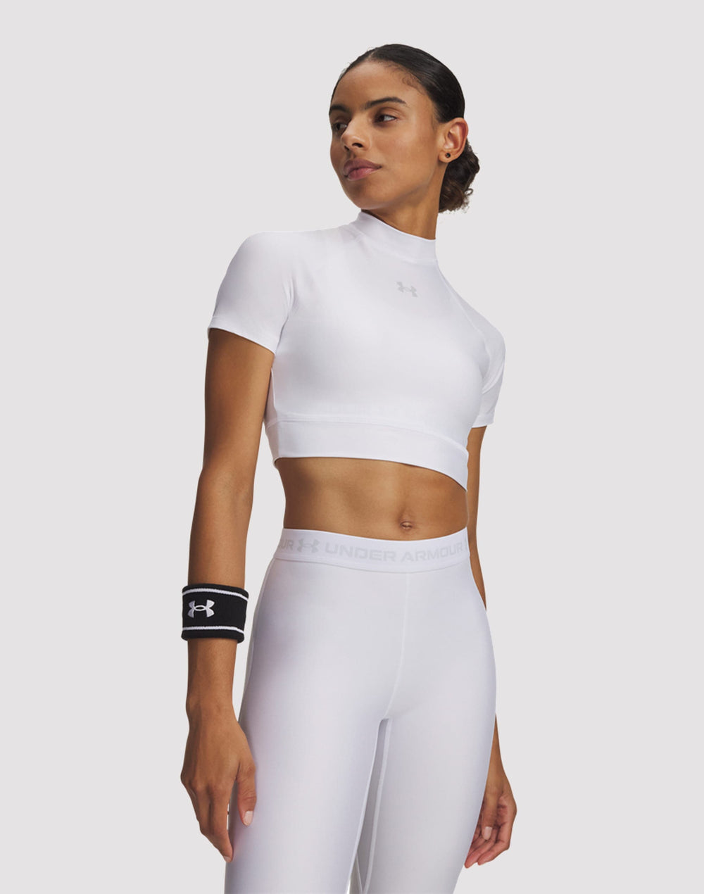 Топ женский Under Armour HeatGear Crop Mock