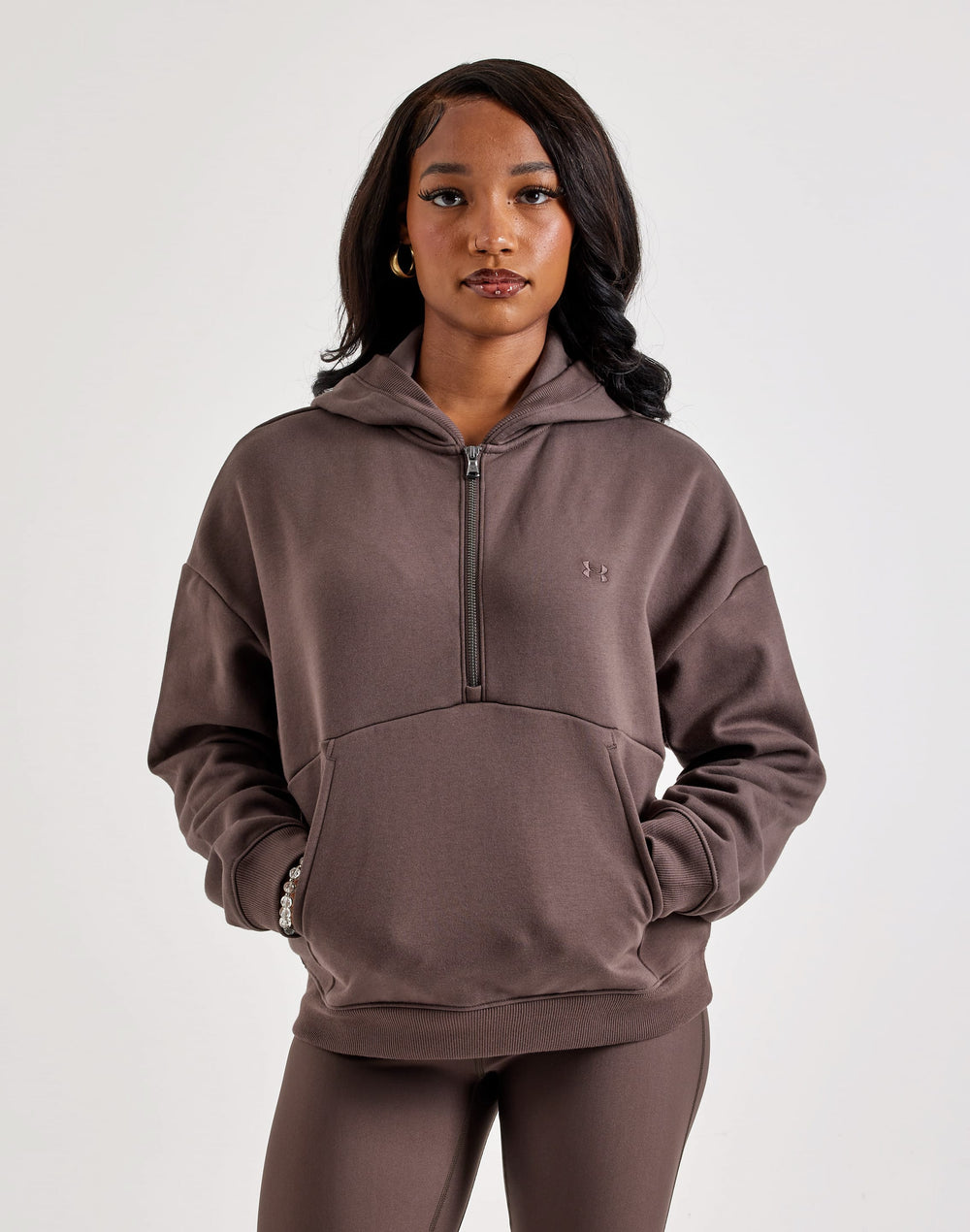 Худи женское Under Armour Icon Fleece на молнии 1/2